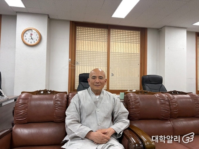 한국불교태고종 총무원 교육원장 재홍스님 (사진=김동현 기자)