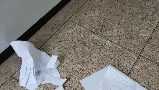 한국외대 尹 정부 시국 선언문, 글로벌캠퍼스 게시판서 훼손
